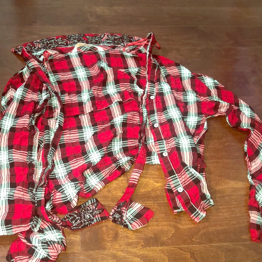 Red and black FLANNEL